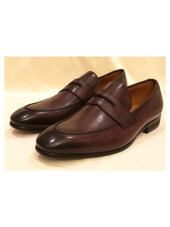 Ambrogio UK Anax Limited Men\'s Loafers/Shoes Size:EU-44/US-11 Brown Leather main image 5
